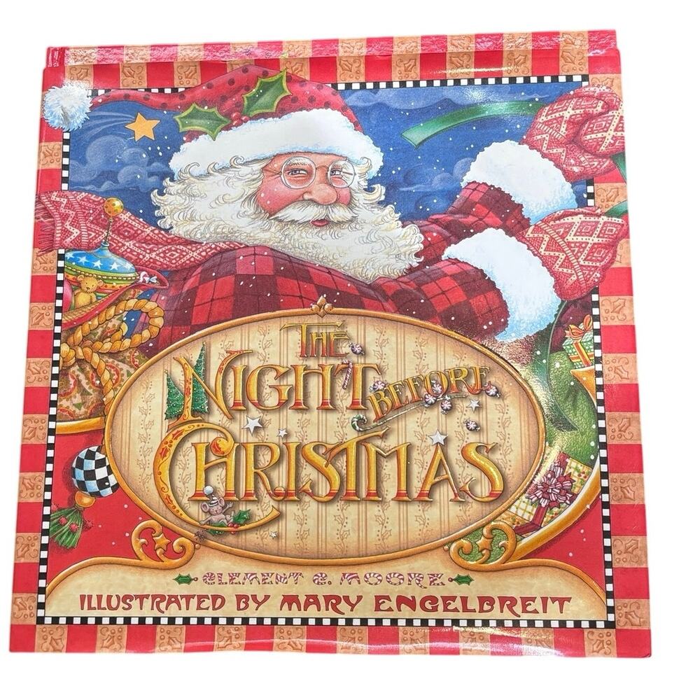 Mary Englebreit Illustrations The Night Before Christmas Hardcover 2002 1st Ed